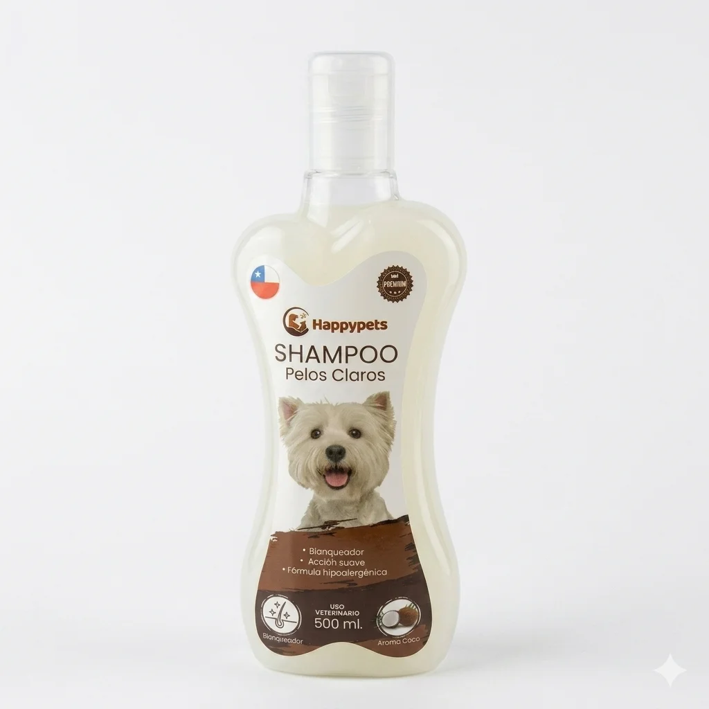 Shampoo Pelos Claros Happypets